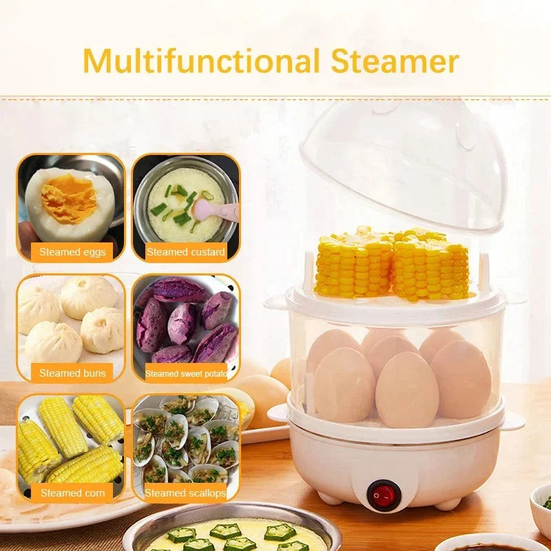 Double Layer Egg Boiler