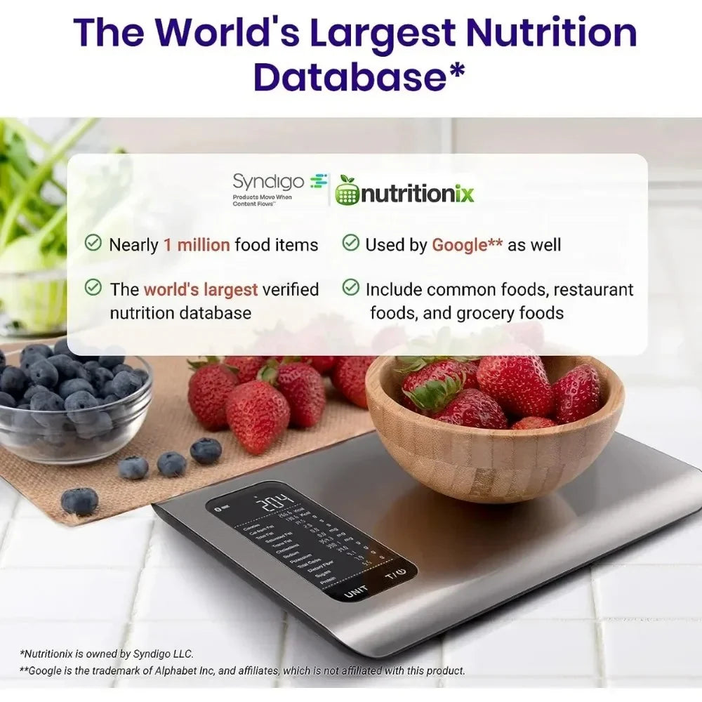Smart Nutrition Kitchen Scale
